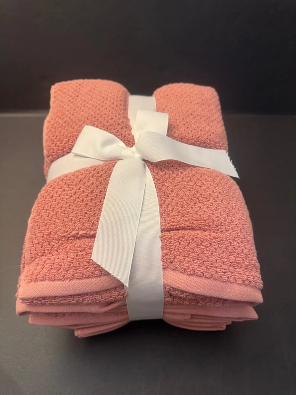 6pc TRULY LOU 100% Cotton Bath Towel Set - CSROSE23 -Bundle